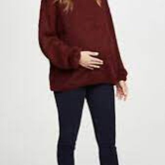 Citizens Of Humanity Denim - CITIZENS OF HUMANITY Harlow Ankle Mid Rise Slim Maternity Navy Corduroy 25
